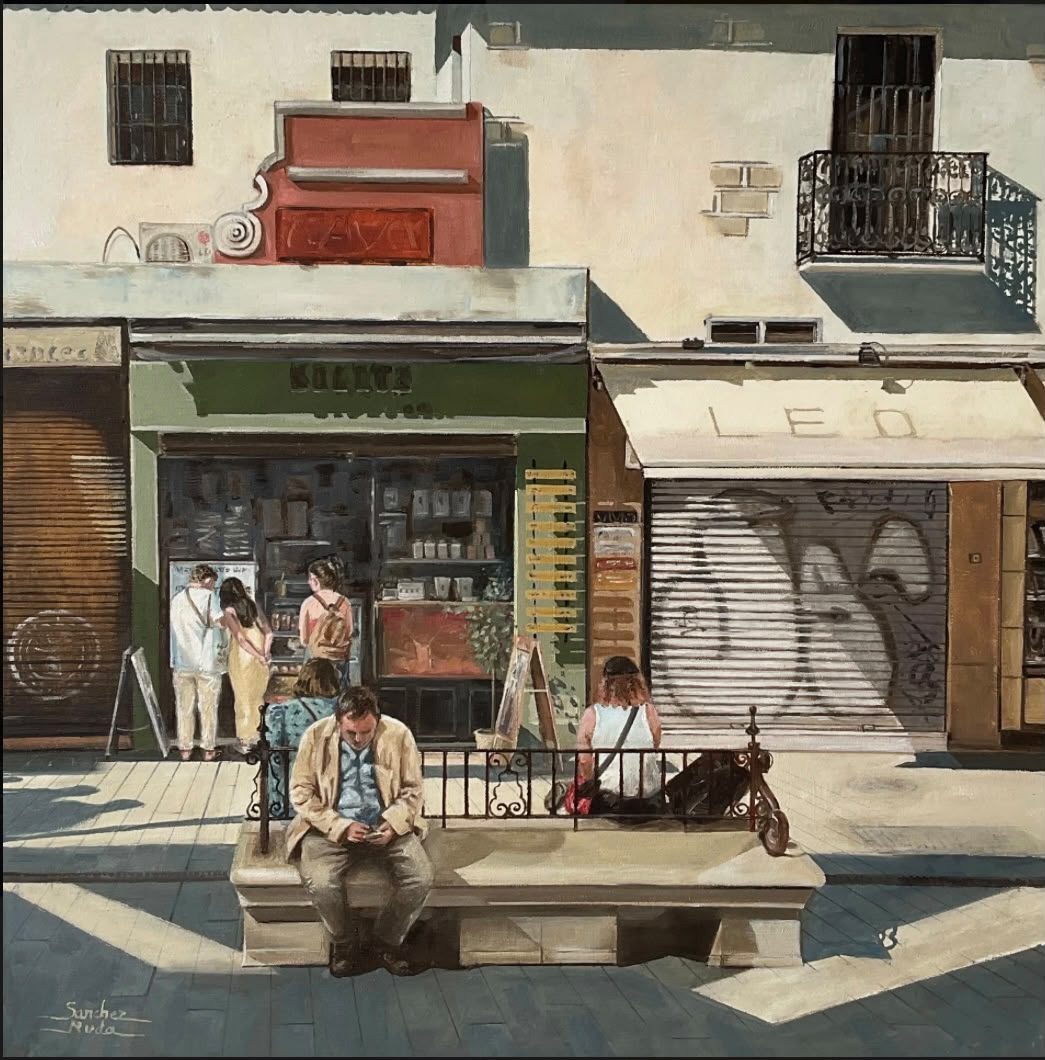 Instante Urbano, 50 × 50 cm