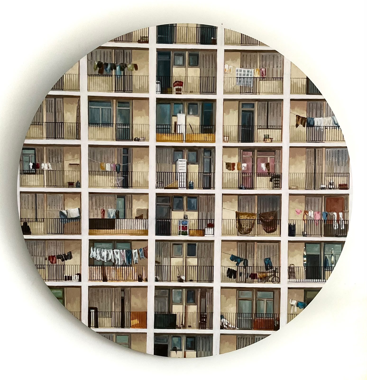 Ventana Indiscreta, Ø 100 cm, vendido