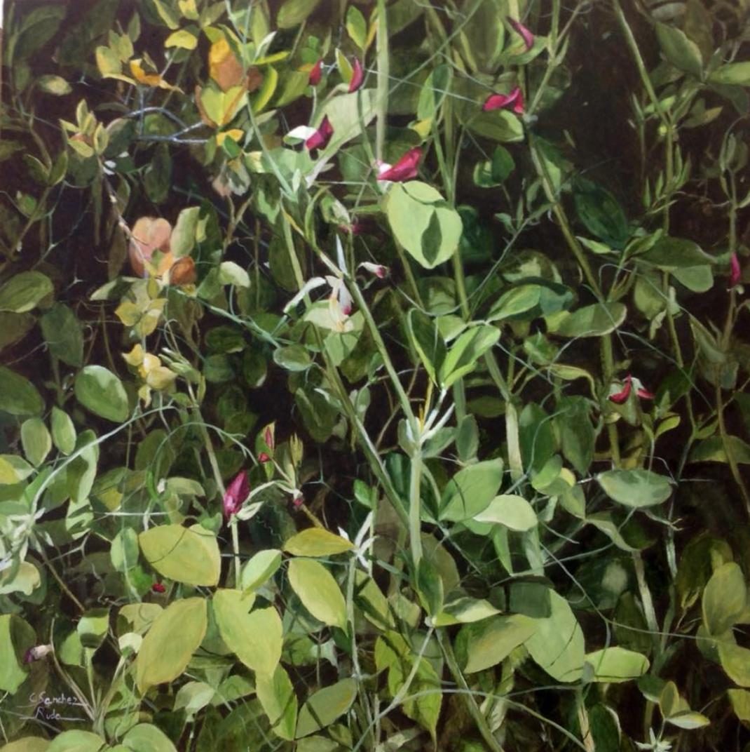 Verde, 50 × 50 cm, vendido